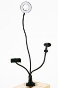 Adaptador Ring Light AL-06II para Microfone e Smartphone para Live